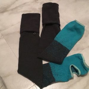 LULULEMON LEG WARMERS ONE SIZE